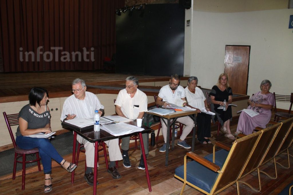 Concejales de Tanti en la Audiencia Pública