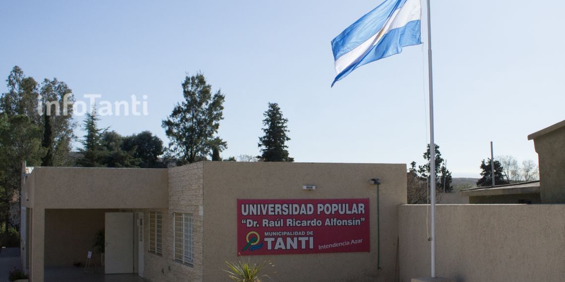 Universidad Popular de Tanti - Raúl Alfonsín - Tanti - InfoTanti